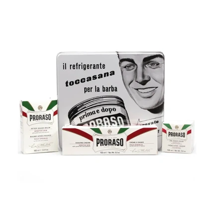 Proraso Σετ Περιποίησης για Γένια Toscana με Pre-shave Cream 100ml, Shaving Cream 150ml & After Shave Balm 100ml